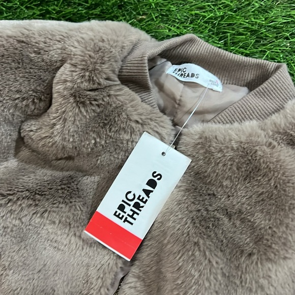 Epic threads Fashion Jacket - Mocha - NWT - Picture 3 of 4